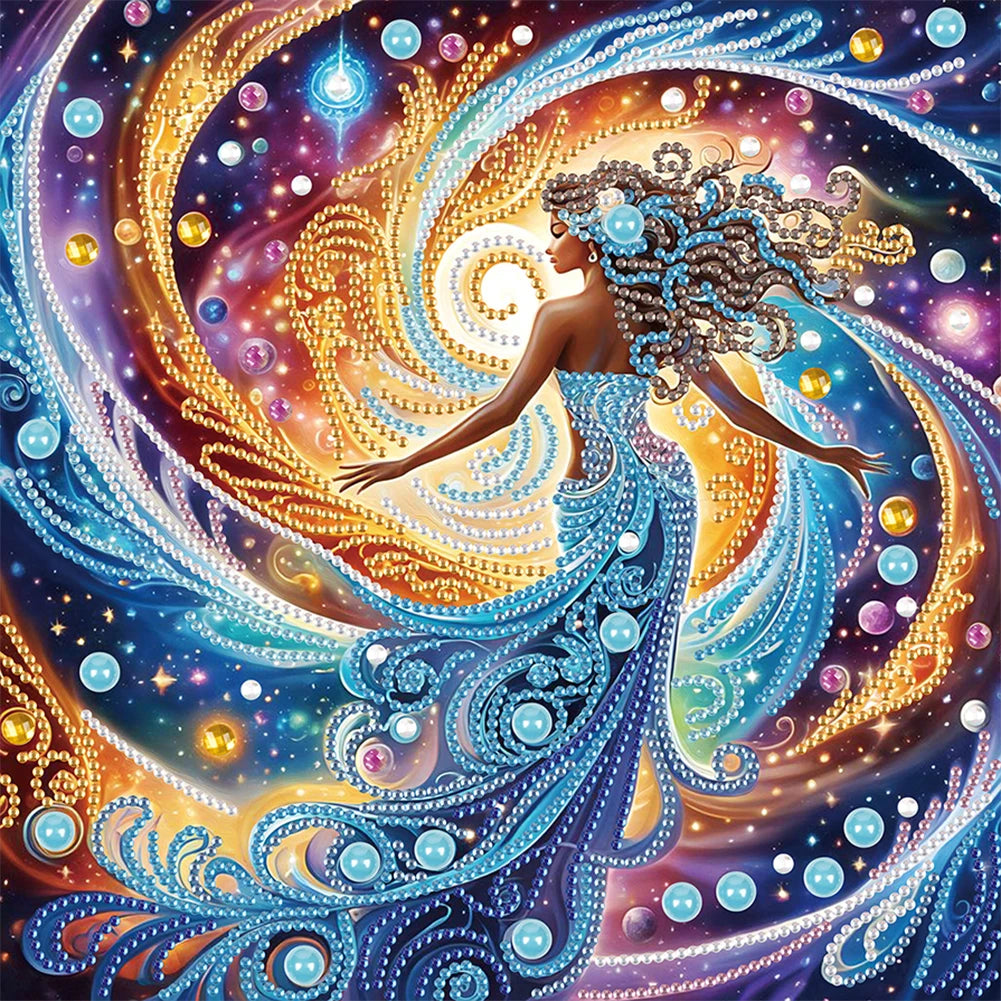 30x30cm Diamond Art Painting Butterfly Woman Handmade Decor