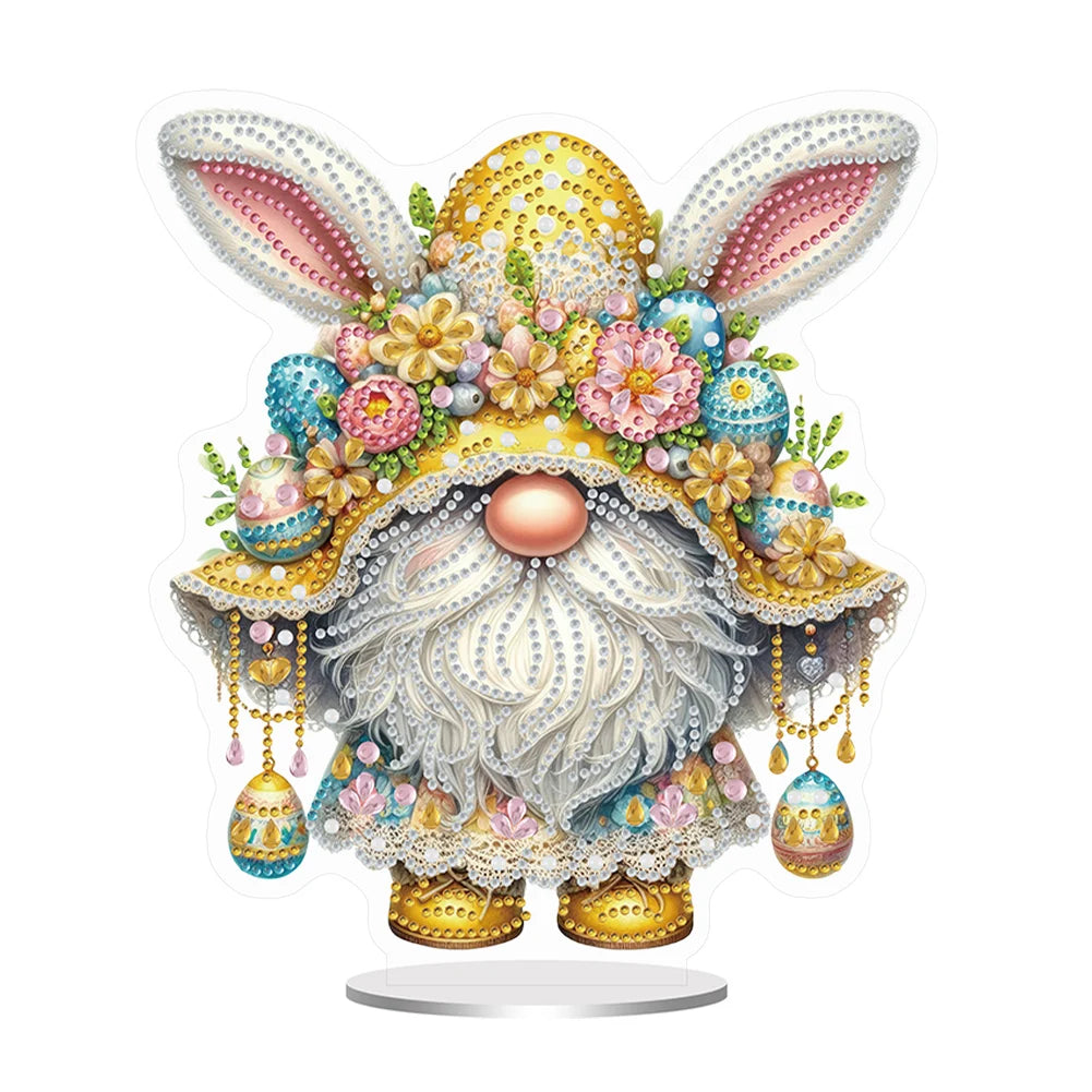Acrylic Special Shape Easter Lamb 5D DIY Diamond Art Kits